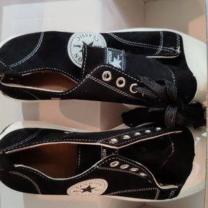 Casual black sneakers